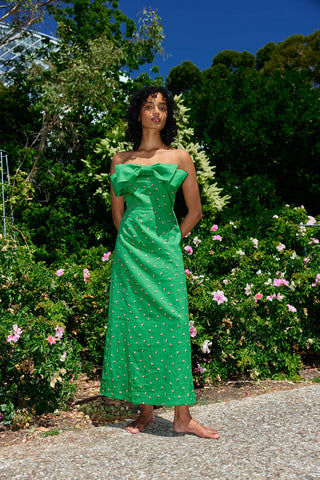 Aston Studio Jemma Dress in Leaf Rose