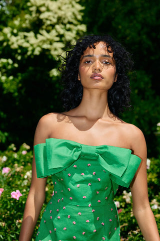 Aston Studio Jemma Dress in Leaf Rose