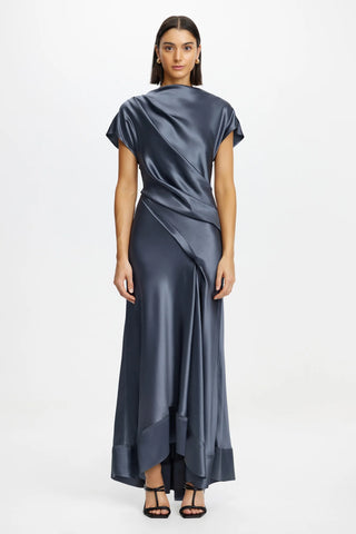 Acler Glatton Maxi Dress in Slate