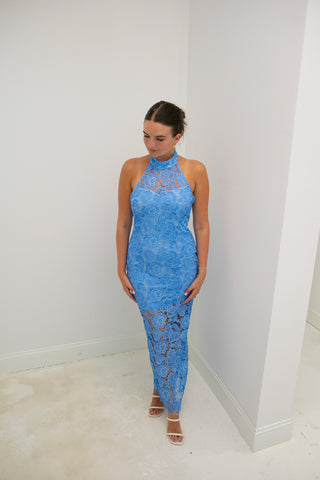 Woman in the Rococo Sand Rain Maxi