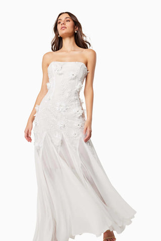 Elliatt Evadne Strapless Maxi Gown