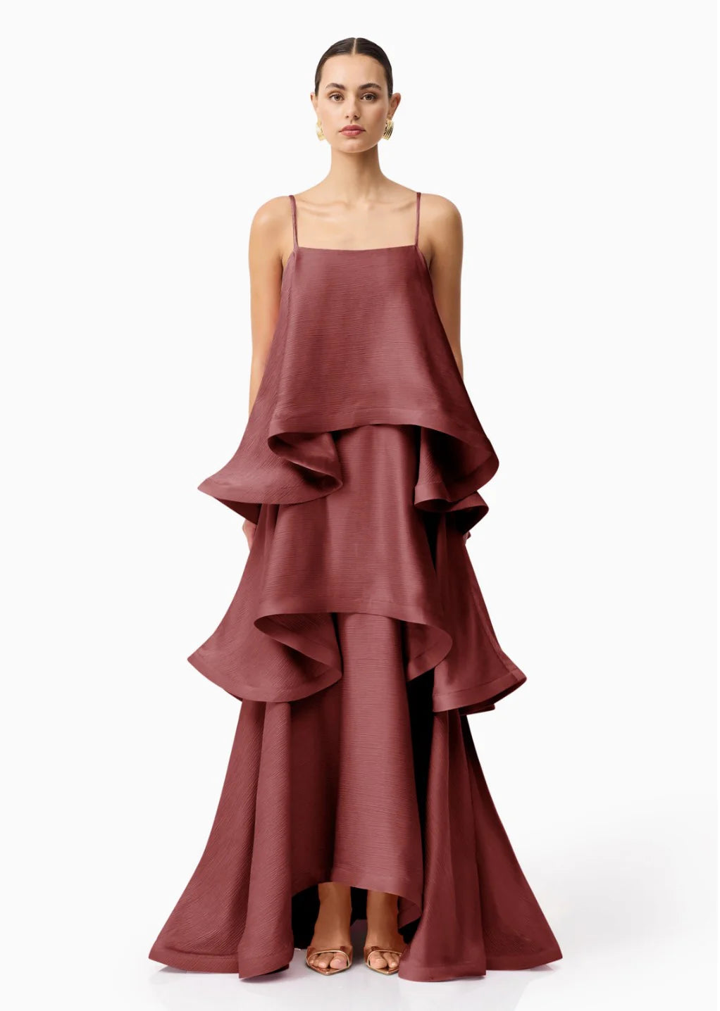 burgundy tilly dress Elliatt Maxi – TrenLend Size:EU 42 / US 9 Women's Casual Wrap V Strapless prom dresses Plus size it is perfect for