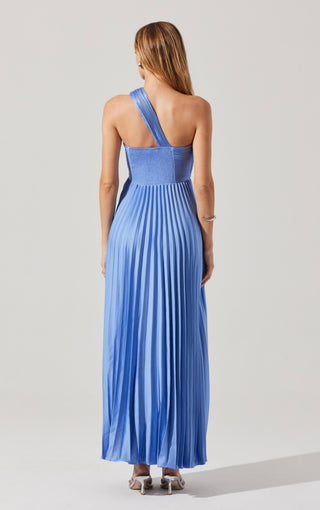 ASTR The Label Rasya Dress in Periwinkle