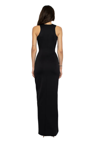 Woman in the Mother of All Ariel Maxi Dress