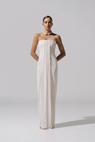 Baobab Lena Maxi Dress in Ivory