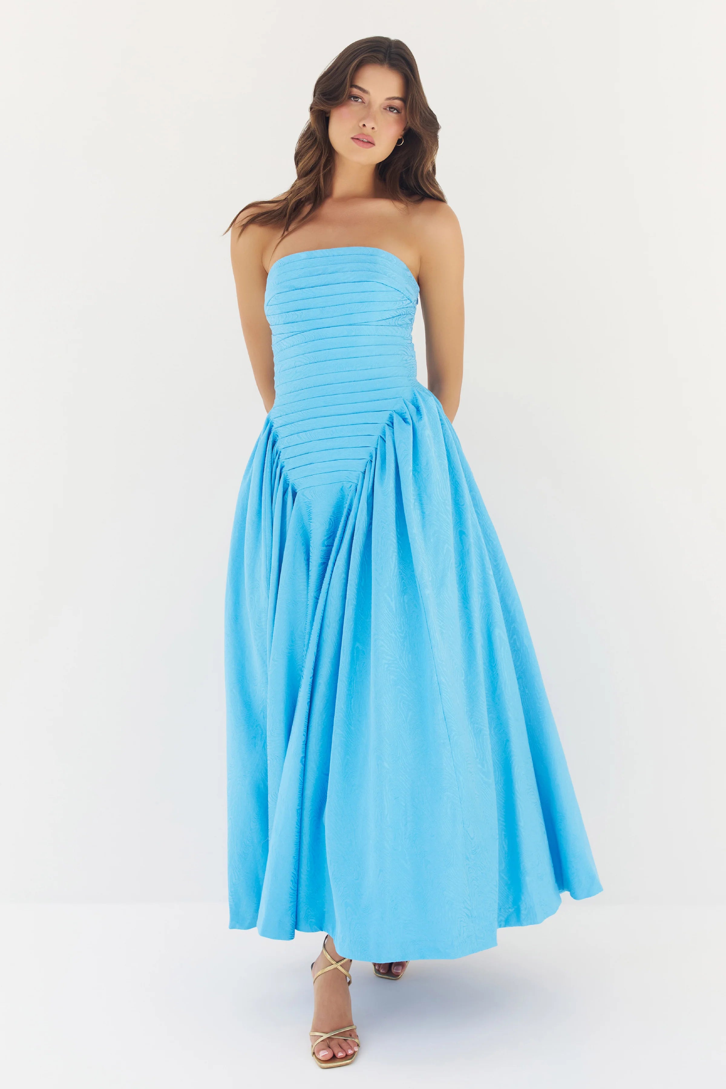 Hutch Sianna Gown in Blue – TrenLend