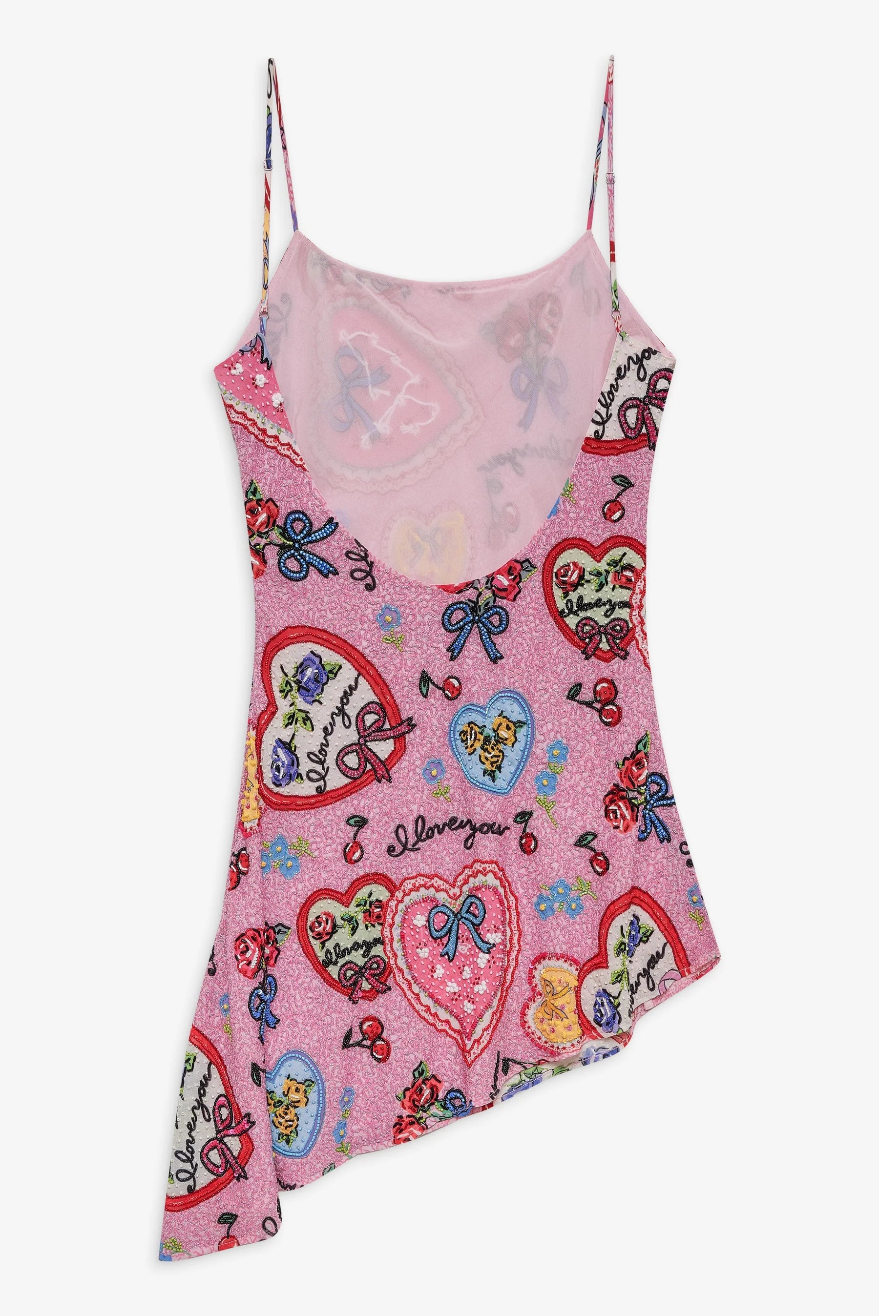 For Love and Lemons I Love You Beaded Mini TrenLend For Love and Lemons I Love You Beaded Mini TrenLend