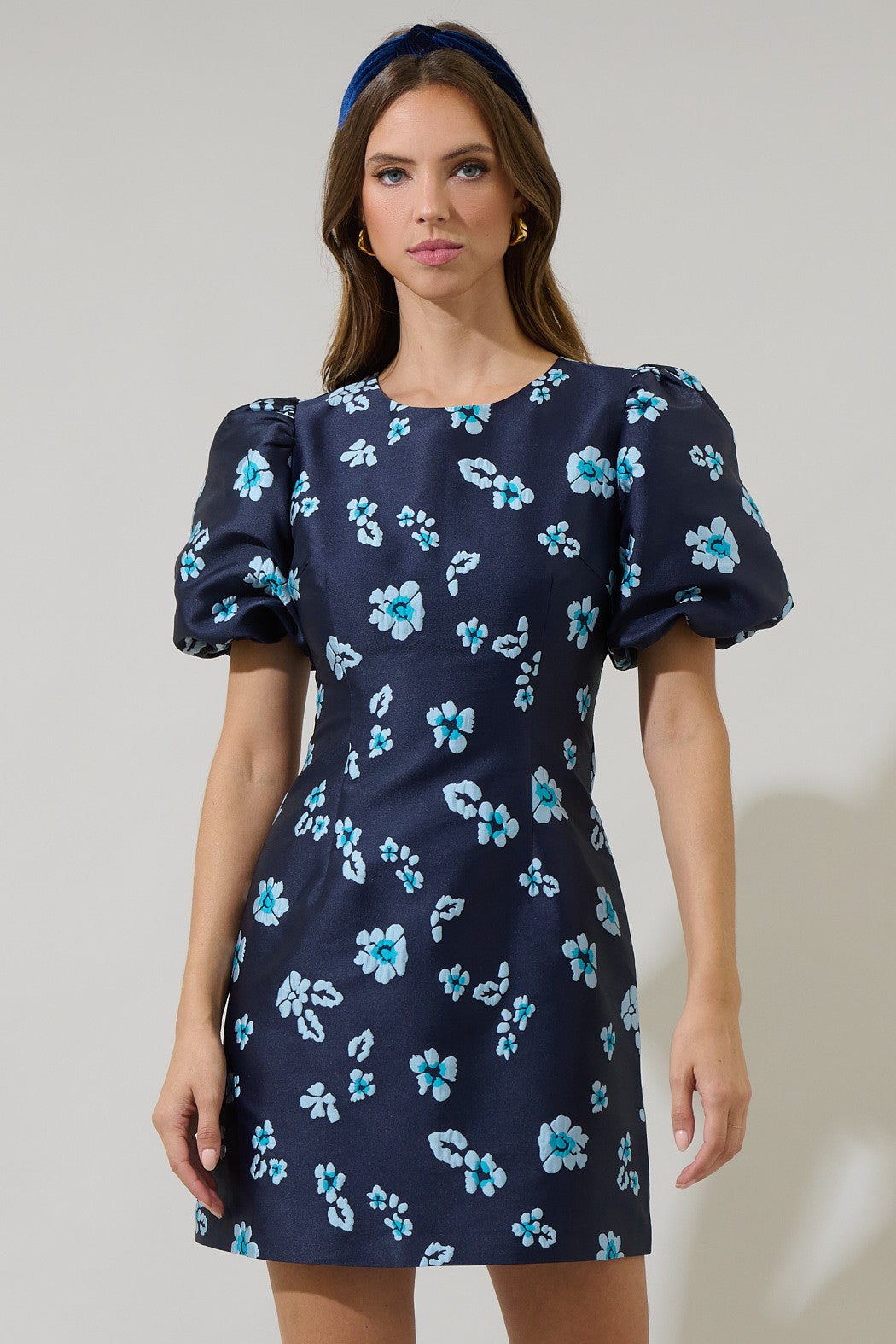 Elissa Jacquard Mini Dress TrenLend Elissa Jacquard Mini Dress TrenLend