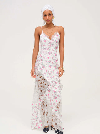 For Love and Lemons Josalyn Maxi Dress