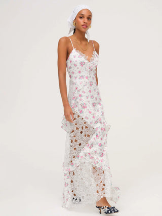 For Love and Lemons Josalyn Maxi Dress
