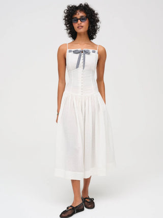 For Love and Lemons Ruby Ribbon Midi Dress
