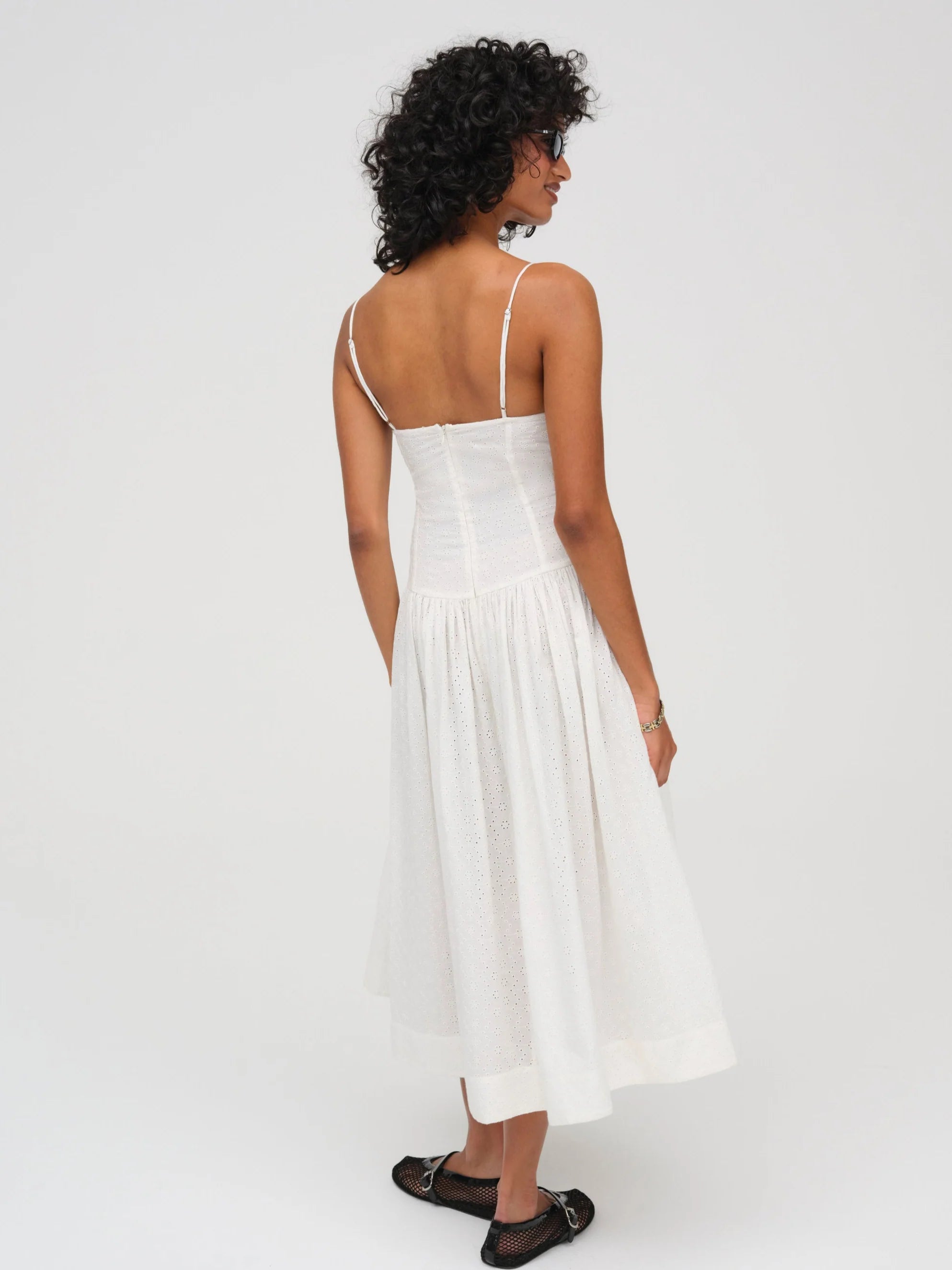 For Love and Lemons Ruby Ribbon Midi Dress – TrenLend