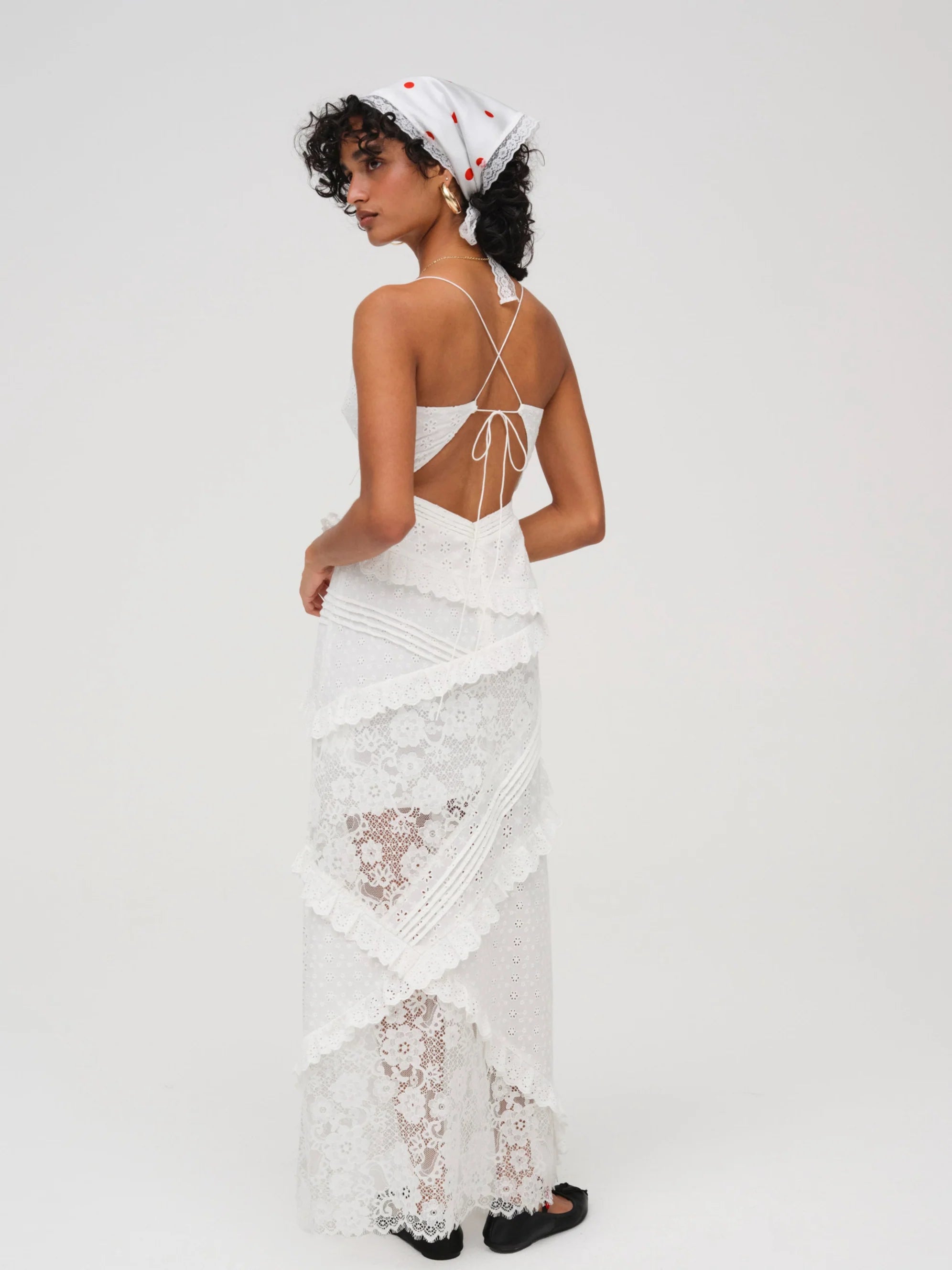 For Love and Lemons Rosalyn Maxi in White – TrenLend For Love and Lemons Rosalyn Maxi in White – TrenLend