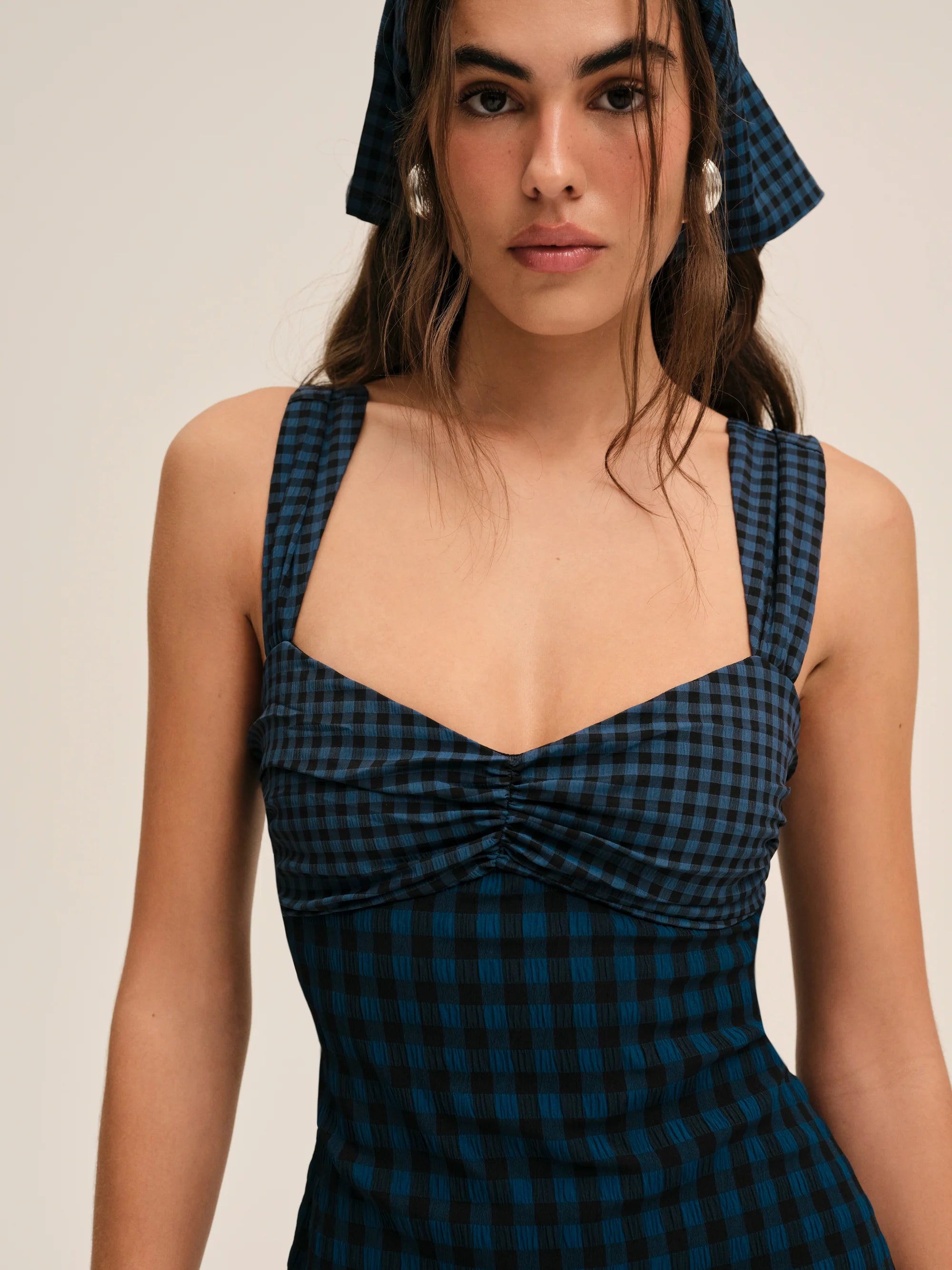For Love and Lemons Blue River Mini Dress – TrenLend