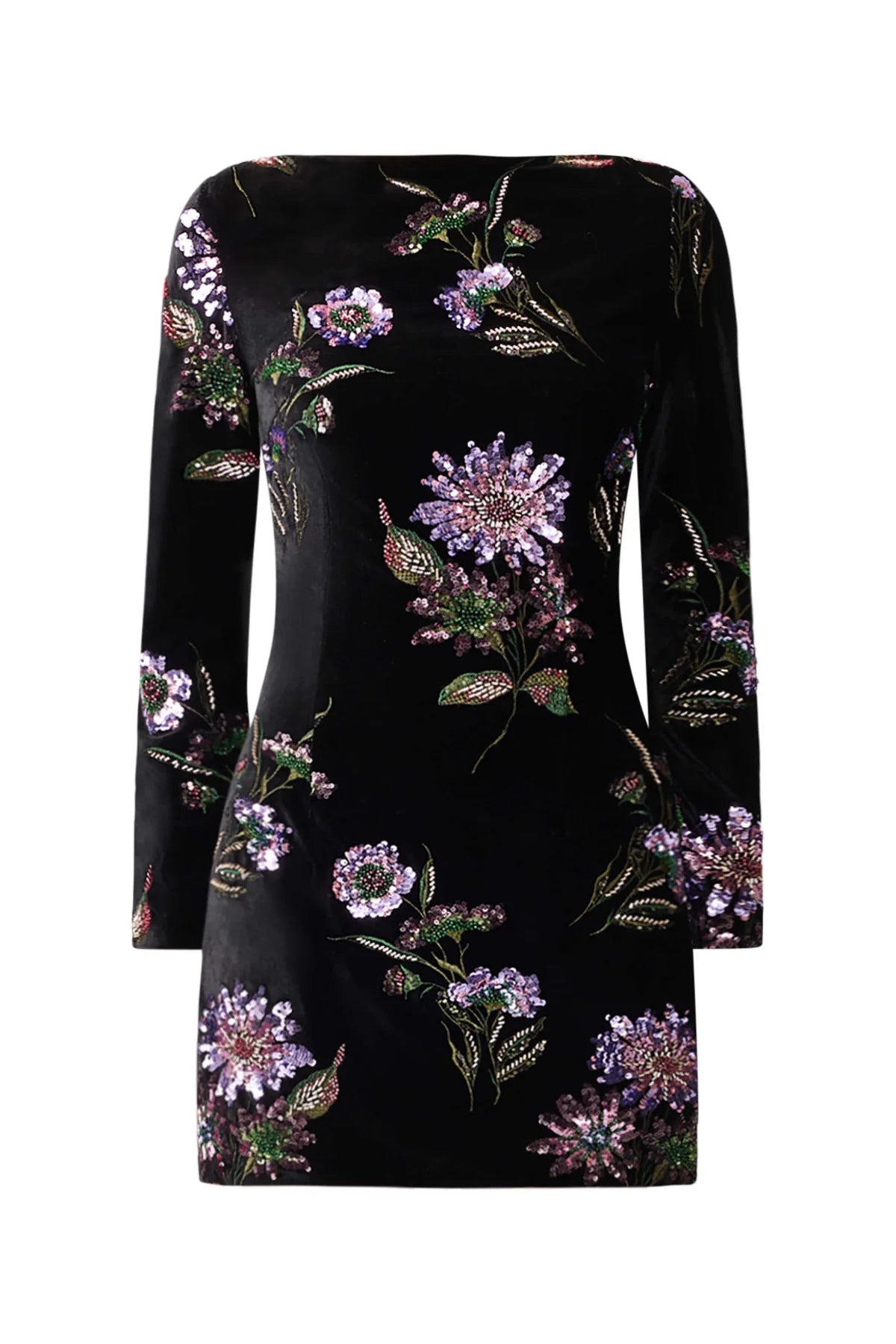 Elliatt Clio Long Sleeve Mini in Black TrenLend Elliatt Clio Long Sleeve Mini in Black TrenLend