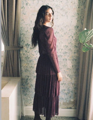 Sabina Musayev Carry Dress in Mauve