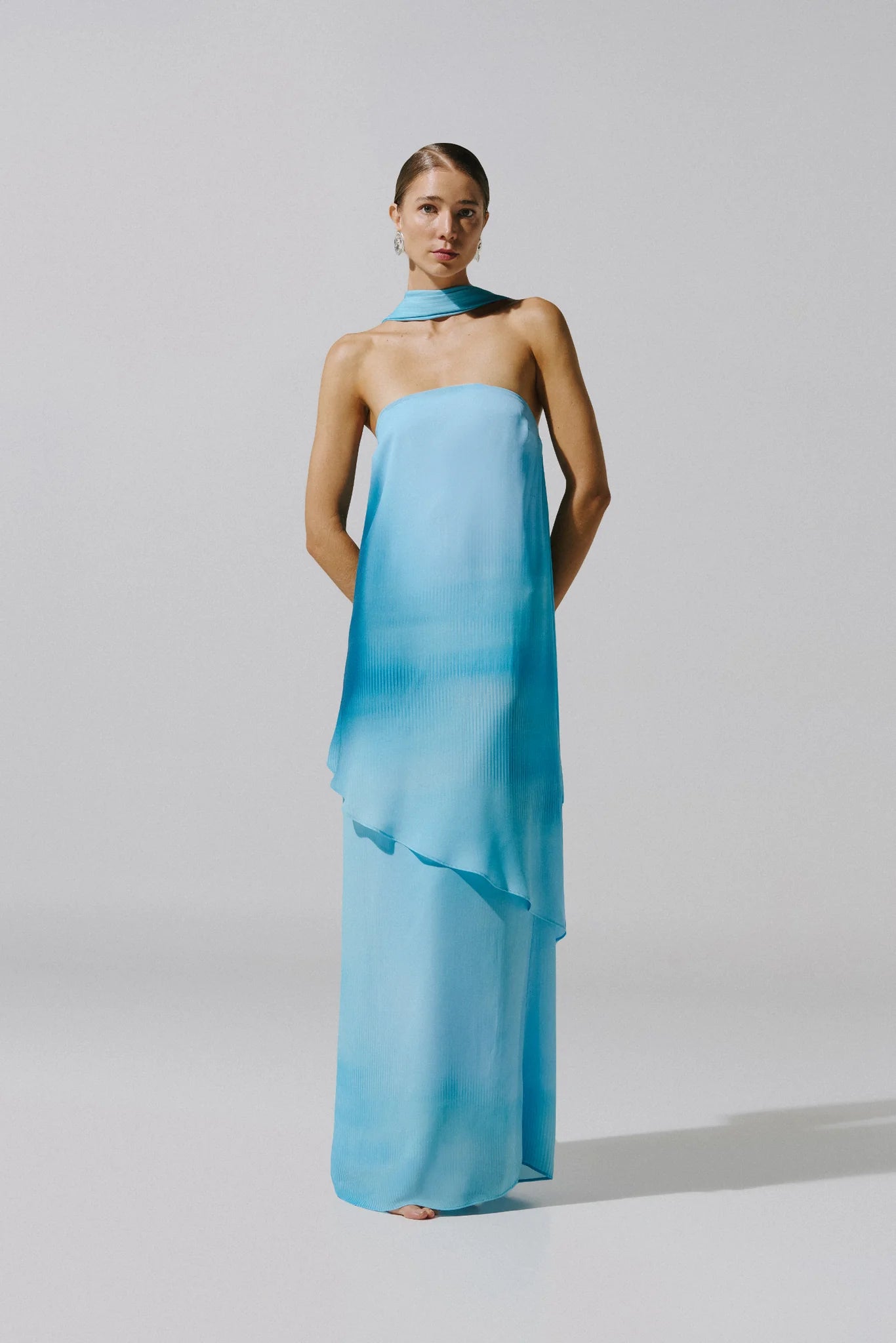 Baobab El Maxi Dress in Cascade Blue – TrenLend