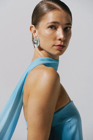 Baobab El Maxi Dress in Cascade Blue