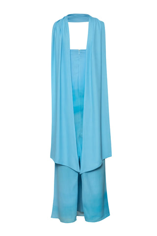 Baobab El Maxi Dress in Cascade Blue