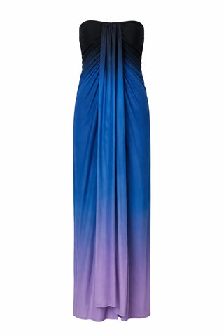 Baobab Lena Maxi Dress in Tramonto Blu