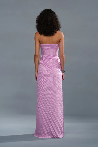 Amur Joyceann Sweetheart Gown in Lilac