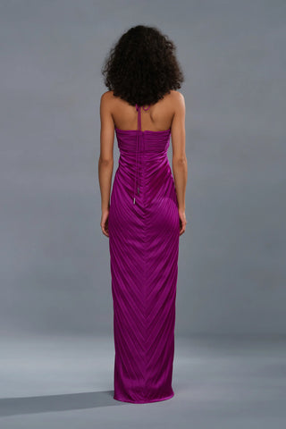 Amur Ionea Pleated Gown