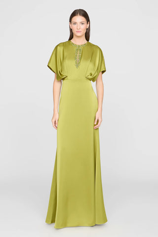 Theia Fern Fit and Flare Gown
