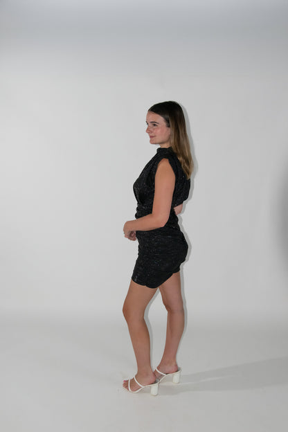 Line & Dot Laura Sparkly Dress