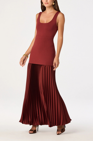 ASTR The Label Adison Drop Waist Maxi Dress