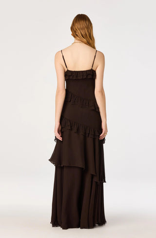 ASTR The Label Journee Tiered Ruffle Maxi Dress