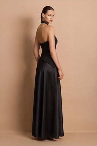 Nookie Alice Halter Maxi in Black