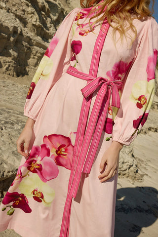 Delfi Collective Daphne Dress in Hot Pink TrenLend Delfi Collective Daphne Dress in Hot Pink TrenLend