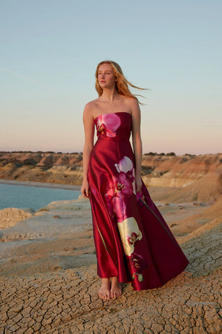 Aston Studio Audrey Gown in Recurrent Phalae