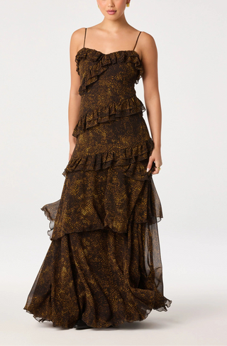 ASTR The Label Journee Tiered Maxi Dress