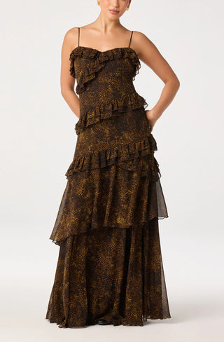 ASTR The Label Journee Tiered Maxi Dress