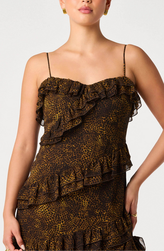 ASTR The Label Journee Tiered Maxi Dress