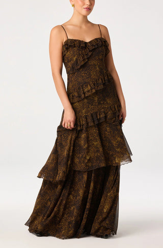ASTR The Label Journee Tiered Maxi Dress