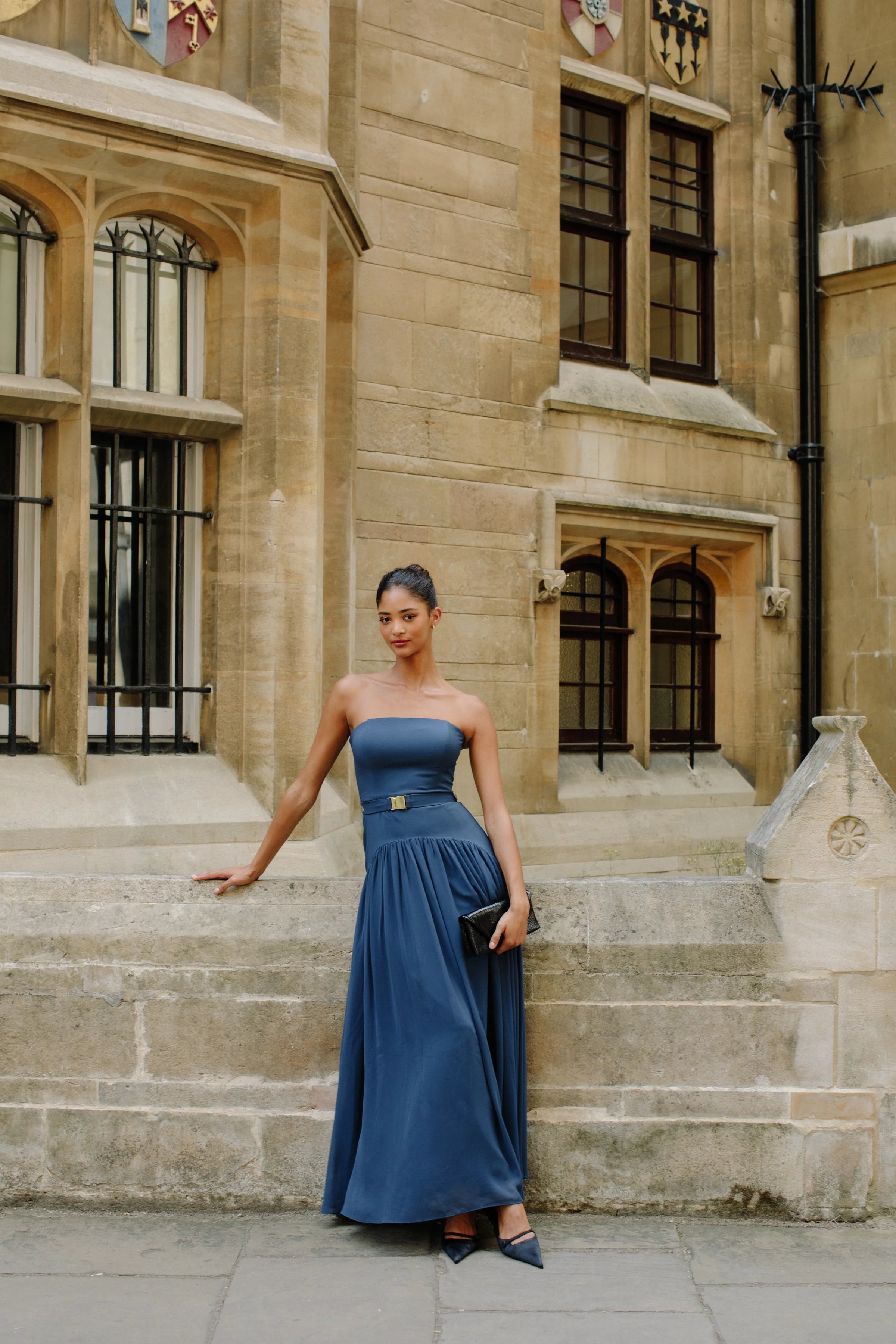 Hutch Carmel Maxi Dress in Navy TrenLend Hutch Carmel Maxi Dress in Navy TrenLend