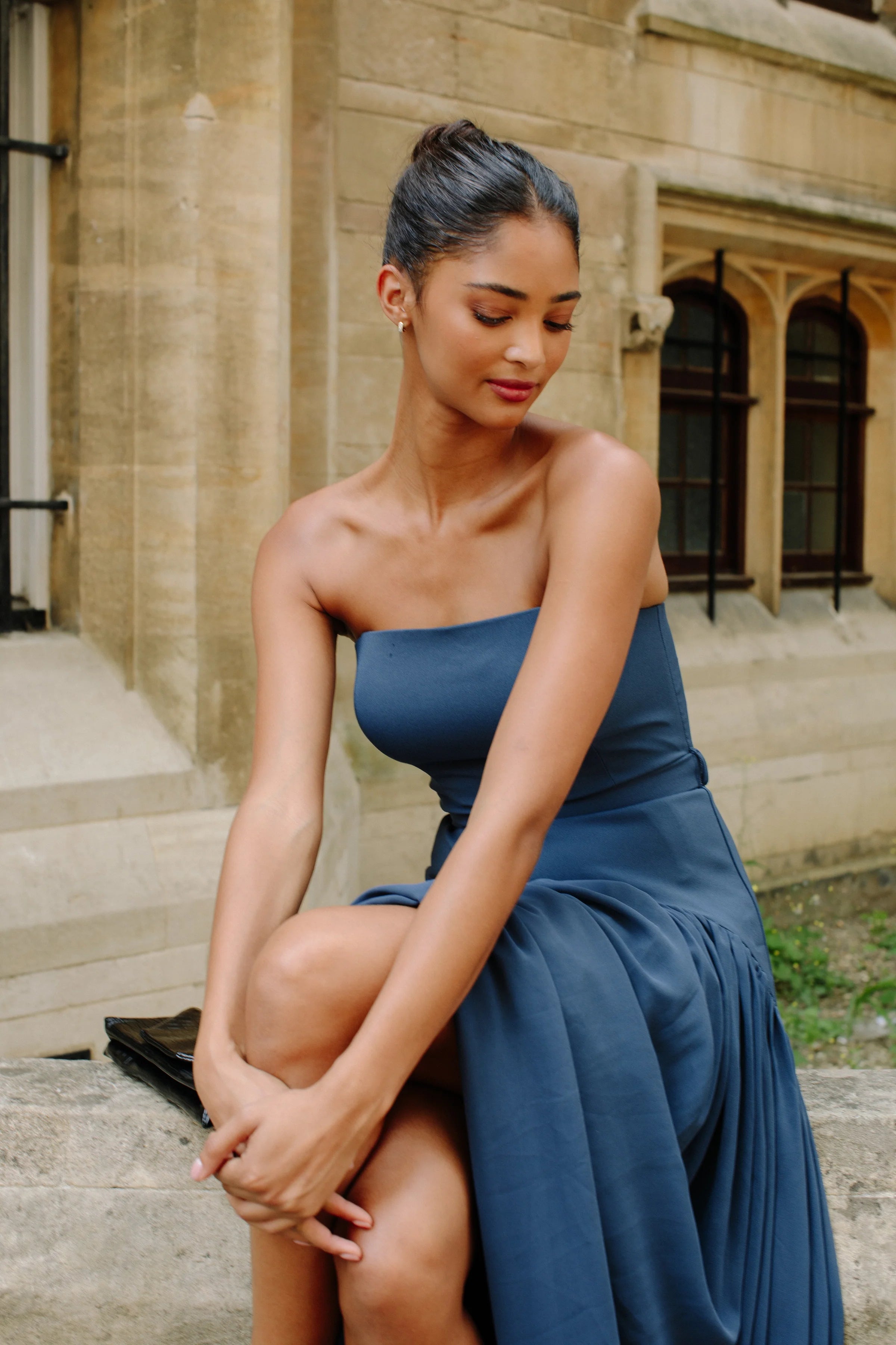 Hutch Carmel Maxi Dress in Navy TrenLend Hutch Carmel Maxi Dress in Navy TrenLend