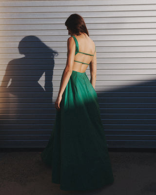 Hansen & Gretel Aubrey Gown in Green