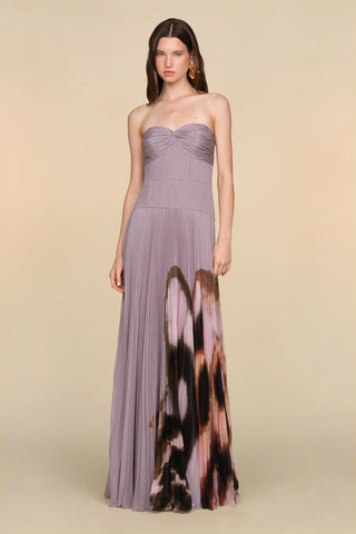 Amur Luna Printed Gown
