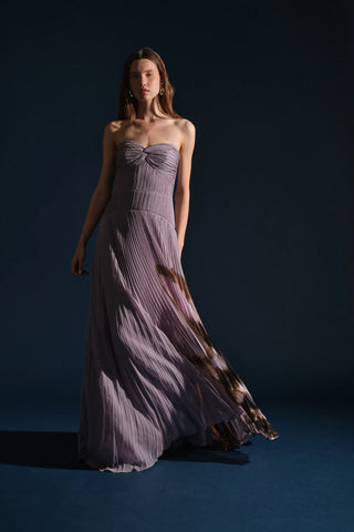 Amur Luna Printed Gown