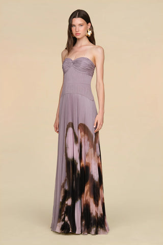 Amur Luna Printed Gown