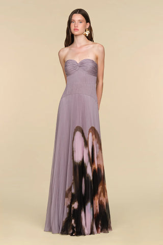 Amur Luna Printed Gown