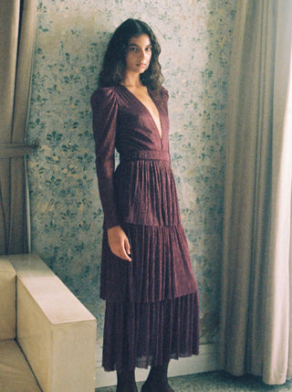 Sabina Musayev Carry Dress in Mauve