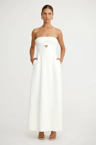 Significant Other Reine Dress in White