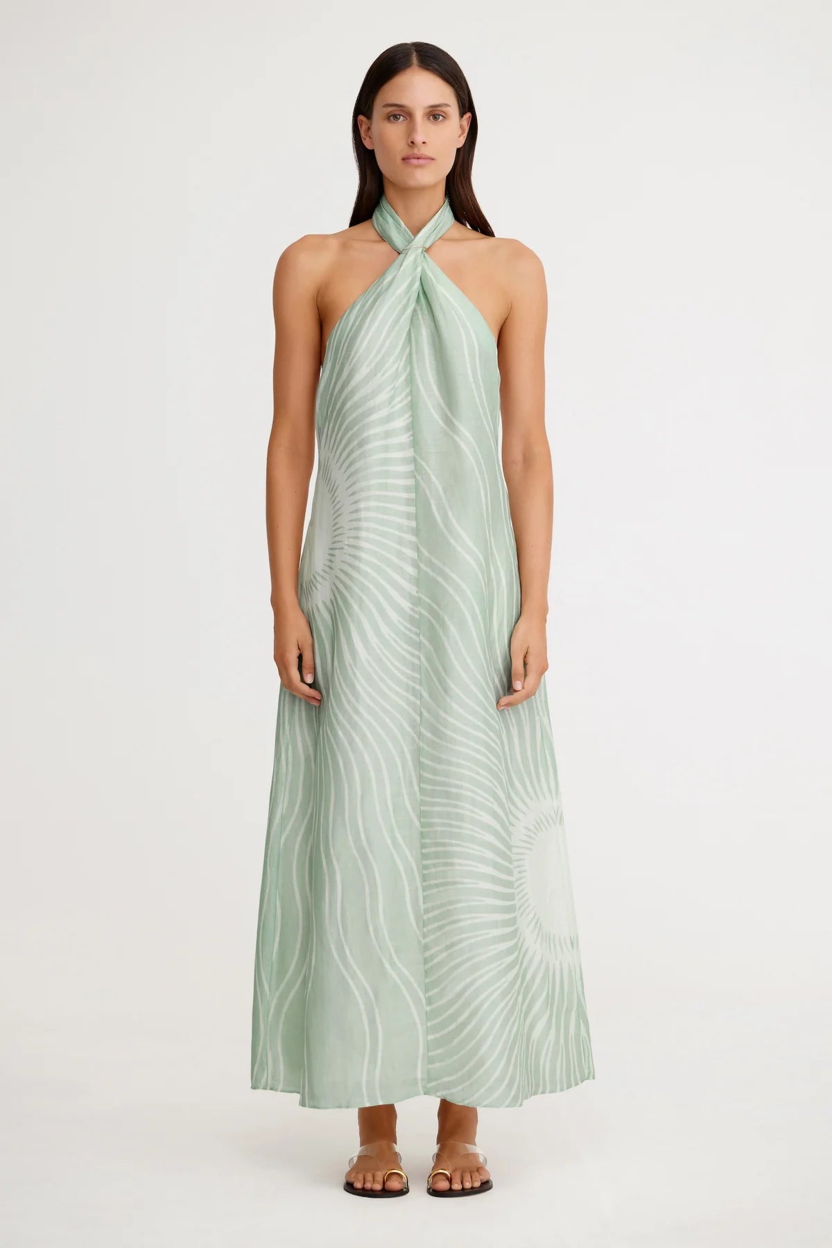 celeste maxi dress Celeste Satin Maxi Dress