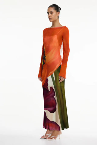 Significant Other August Long Sleeve Maxi Dress