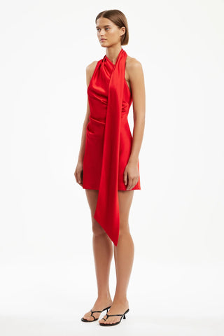 Significant Other Nadia Mini Dress in Red
