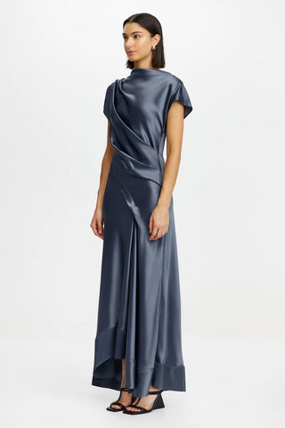 Acler Glatton Maxi Dress in Slate